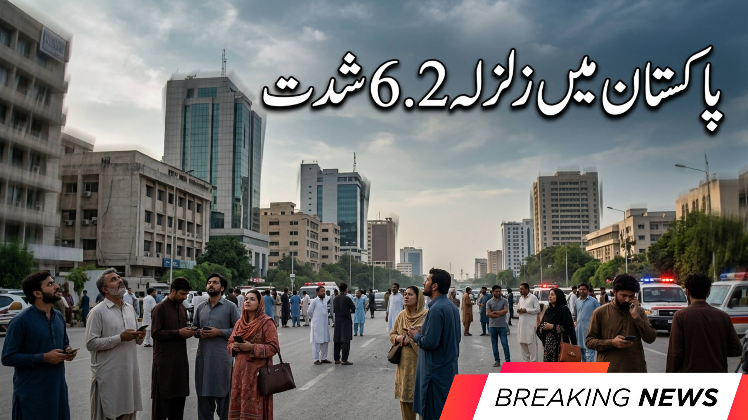 "6.2 magnitude earthquake felt in Islamabad, Rawalpindi, Punjab, and Khyber Pakhtunkhwa, NDMA on high alert"